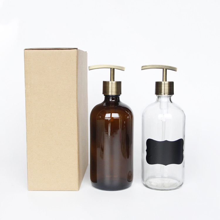 Hot Sale Alcohol Hand Sanitizer Bottle Disinfectant Bottle With Pump