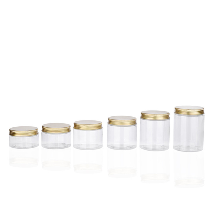 Hot Sale Canada Flint Clear 8oz Frascos De Vidrio Silver Round Metal Candle Glass Jar