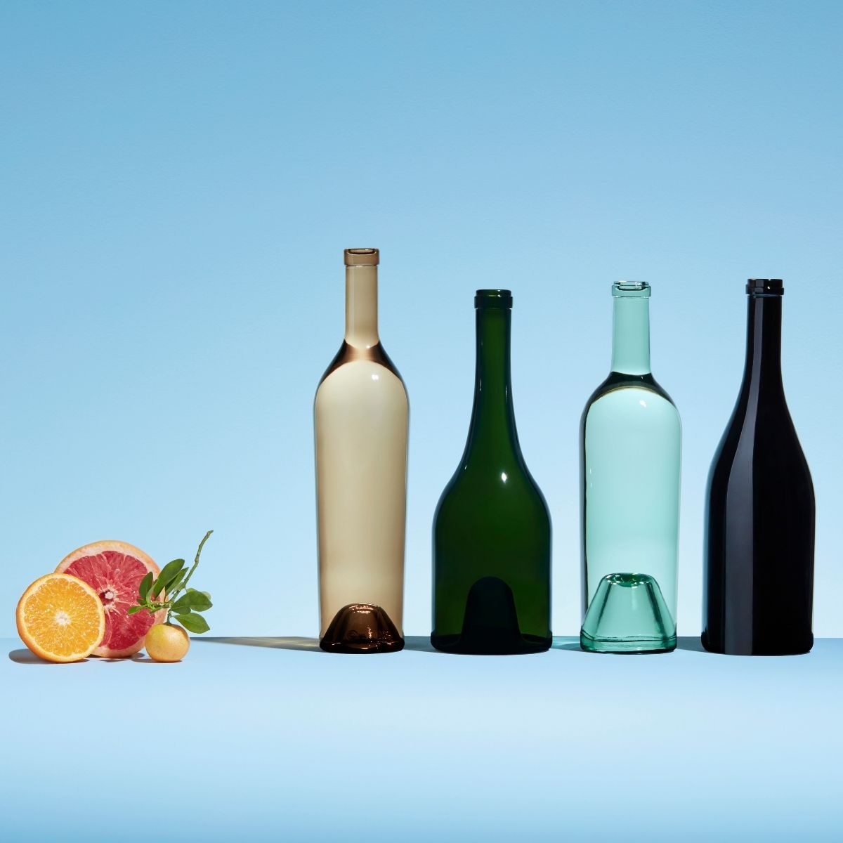 Hot Sale Cheap Custom Clear Rum 50ml 700ml 750ml Cheap Spirits Glass Bottle