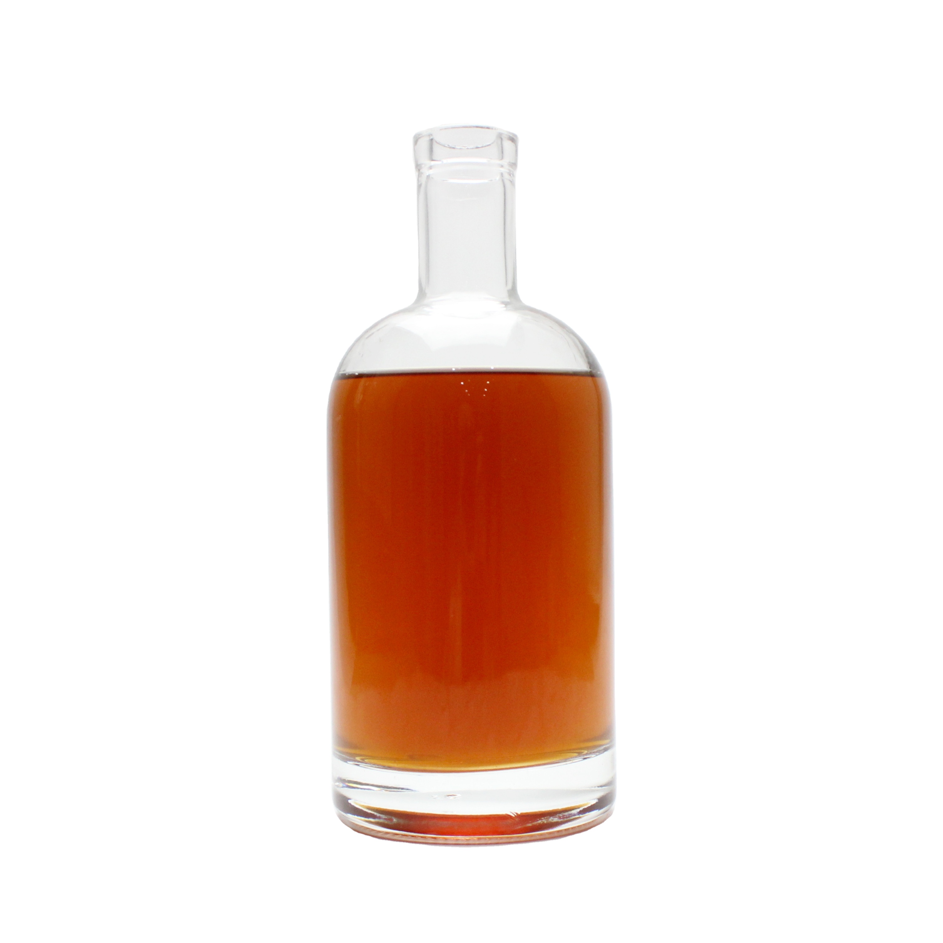 Hot Sale Cheap Custom Clear Rum 50ml 700ml 750ml Cheap Spirits Glass Bottle