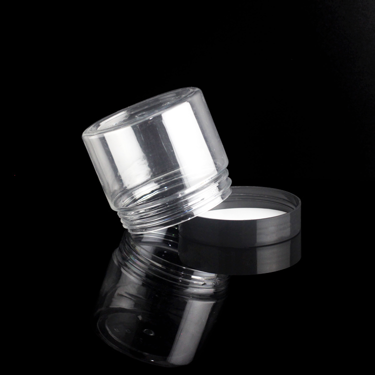 Hot Sale Clear Plastic Lotion Containers Cream Jar Cosmetic 120g 50g