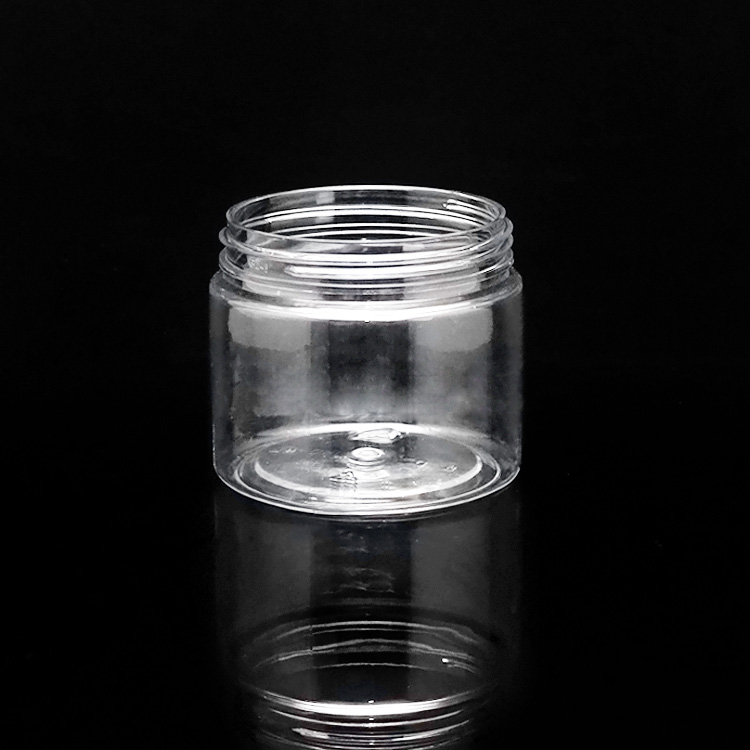 Hot Sale Clear Plastic Lotion Containers Cream Jar Cosmetic 120g 50g