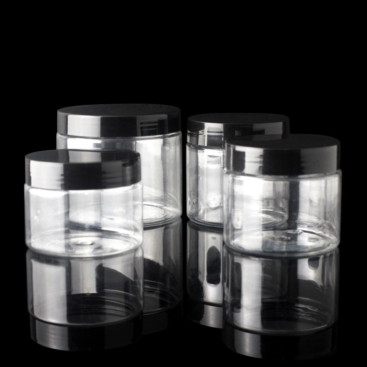 Hot Sale Clear Plastic Lotion Containers Cream Jar Cosmetic 120g 50g
