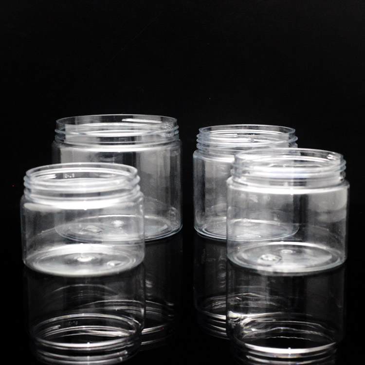 Hot Sale Clear Plastic Lotion Containers Cream Jar Cosmetic 120g 50g