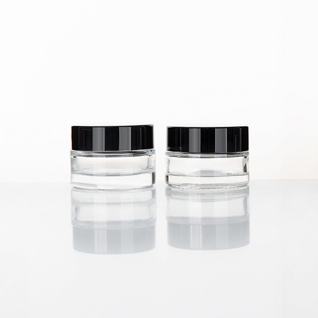 Hot Sale Cosmetic Food Packaging 100Ml 150Ml 200Ml 250Ml 300Ml Amber Black Pet Plastic Cosmetic Cream Jar With White Black Lid