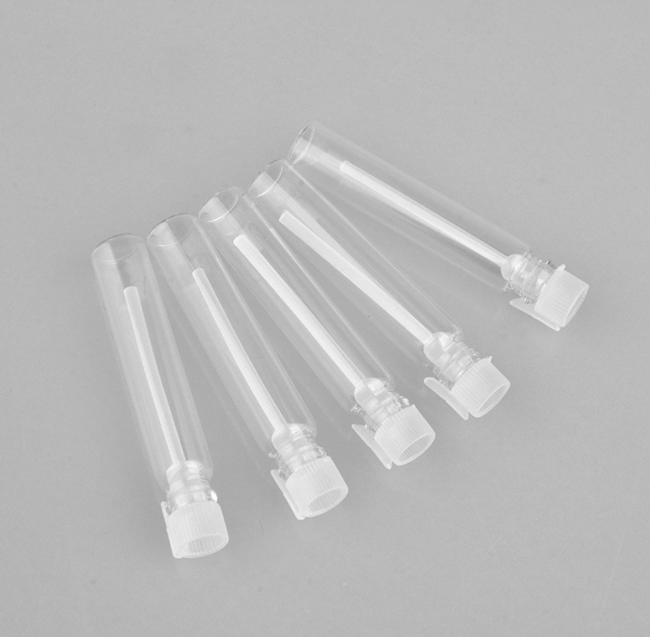 Hot Sale Cosmetic Packaging 1ML 2ML 3ML clear perfume glass bottles