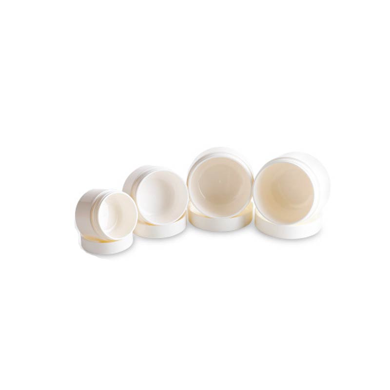 Hot Sale Cream Jar 10g Plastic Double Wall Jars for Cream 80g Shipping Free Colored Cream Jar Black