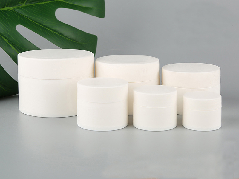 Hot Sale Cream Jar 10g Plastic Double Wall Jars for Cream 80g Shipping Free Colored Cream Jar Black