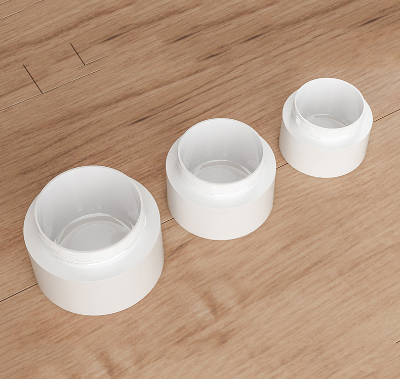 Hot Sale Cream Jar 10g Plastic Double Wall Jars for Cream 80g Shipping Free Colored Cream Jar Black