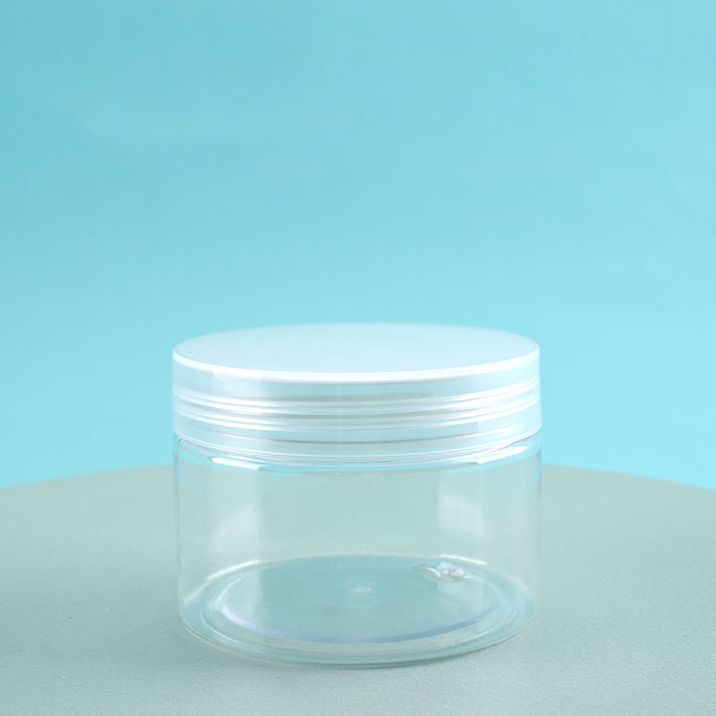 Hot Sale Cream Jars Container Pp Plastic 68/150ml With White Black Transparent Lid