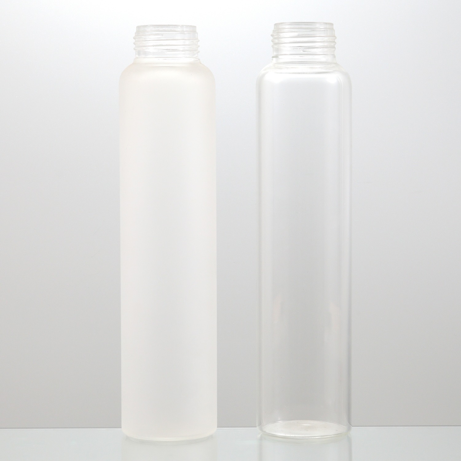 Hot Sale Customize High Borosilicate Frosted Drinking Glass Bottle