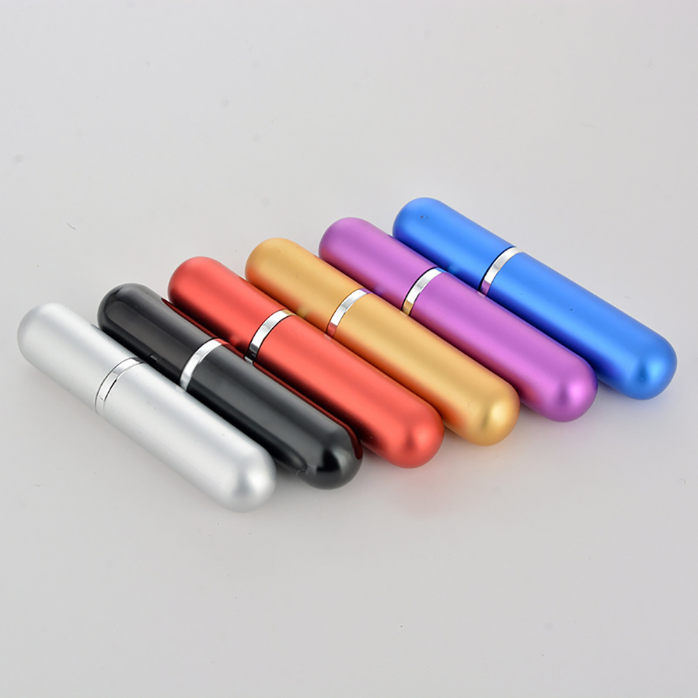 Hot Sale Customized 5ML Aluminium Refillable Atomizer 8ML Fine Mist Spray Perfume Bottle