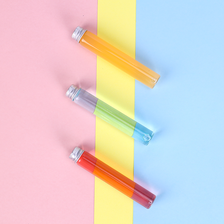 Hot Sale Cylinder Glass Wine In tube 1oz 100ml Glass Shot Bottle for Spirits Liquor Packing