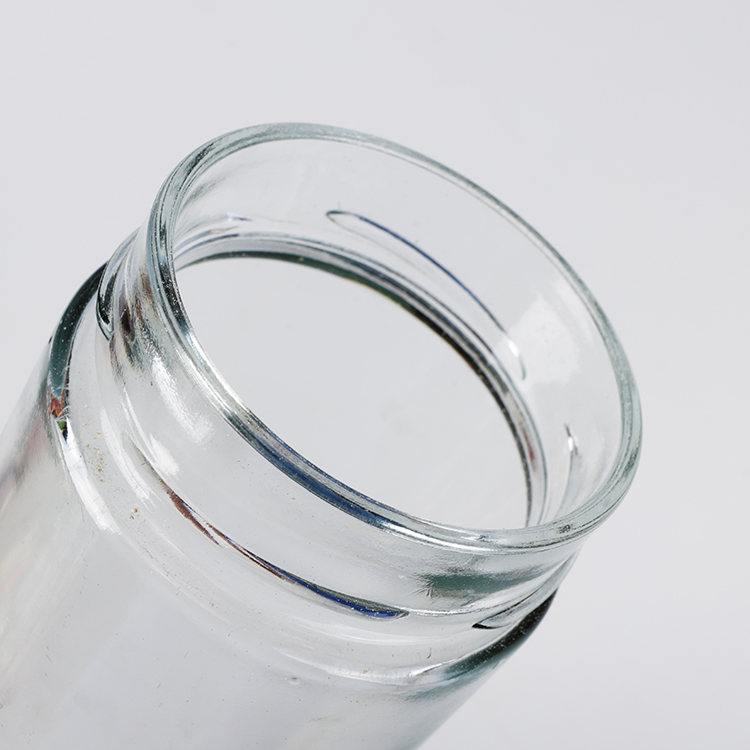 Hot Sale Empty Clear Glass Jam Jar Honey Glass Jar