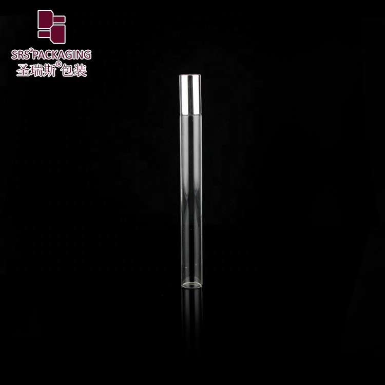 Hot Sale Empty Glass Roller Ball Bottle 15ml With Aluminum Lid