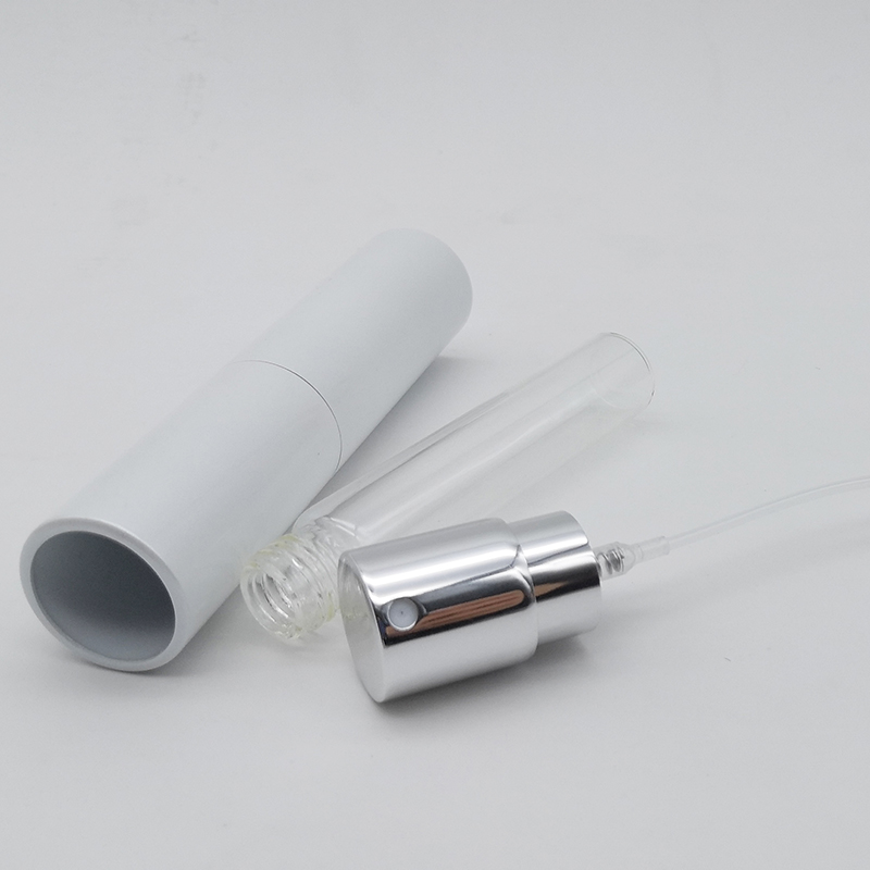 Hot Sale Empty Round Aluminum Travel Pocket Twist Fine Mist Spray 10ml Perfume Bottles