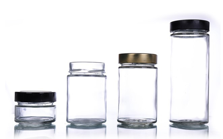Hot Sale Ergo Jas 257ml 375ml 580ml 750ml Glass Jar For Honey Storage