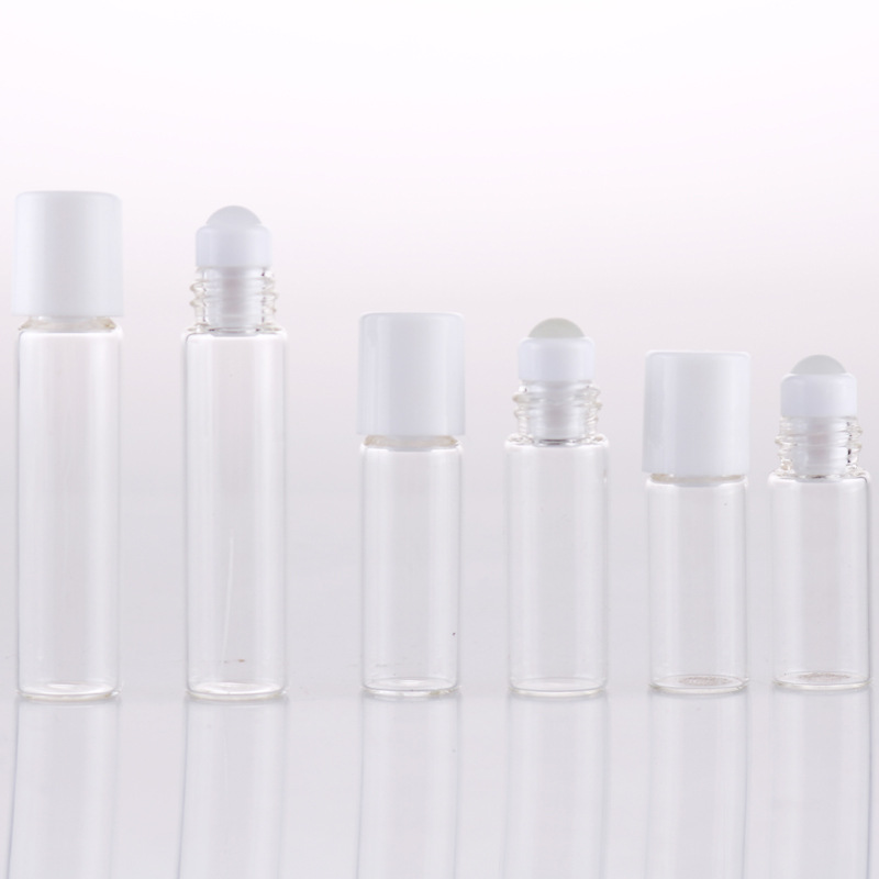 Hot Sale Factory Custom 2ML 3ML 5ML Perfume Oil Roll On Glass Bottle With Roller Ball, Roll-On Perfume Bottle