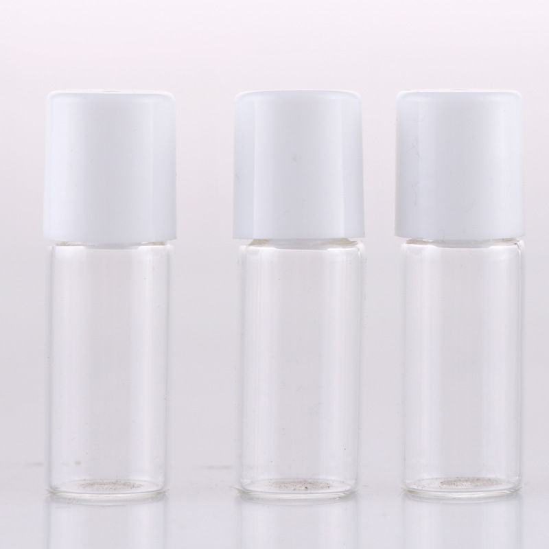 Hot Sale Factory Custom 2ML 3ML 5ML Perfume Oil Roll On Glass Bottle With Roller Ball, Roll-On Perfume Bottle