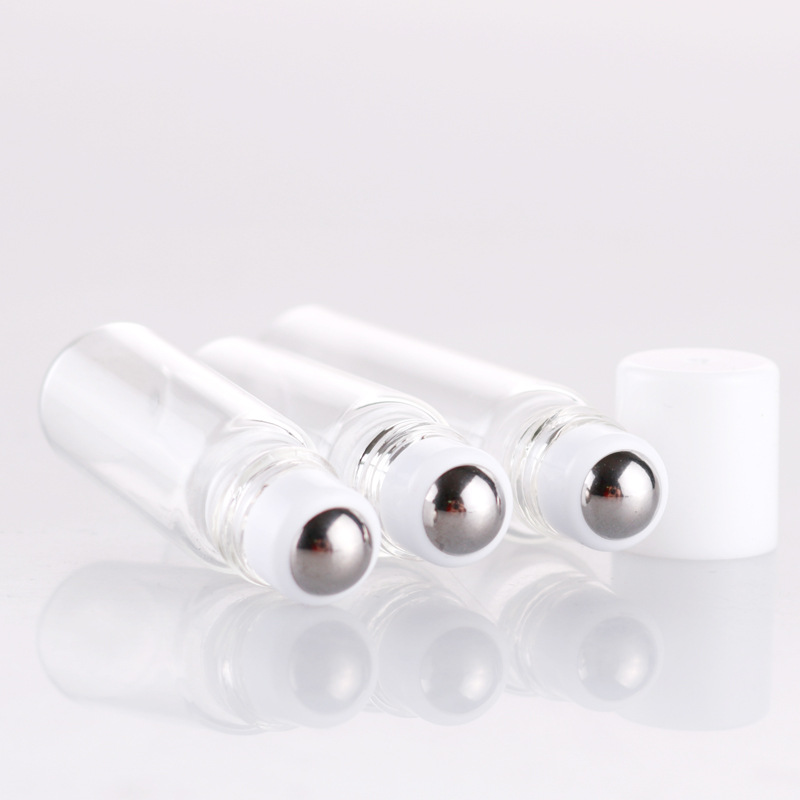 Hot Sale Factory Custom 2ML 3ML 5ML Perfume Oil Roll On Glass Bottle With Roller Ball, Roll-On Perfume Bottle