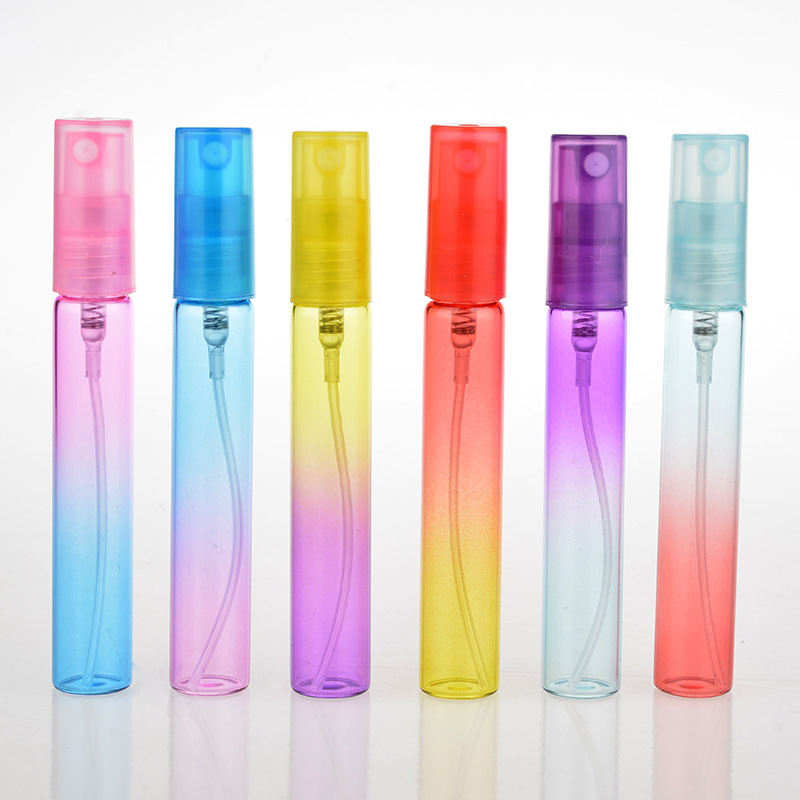Hot Sale Factory Custom 8ML Perfume Gradient Glass Spray Bottle, Perfume Atomizer