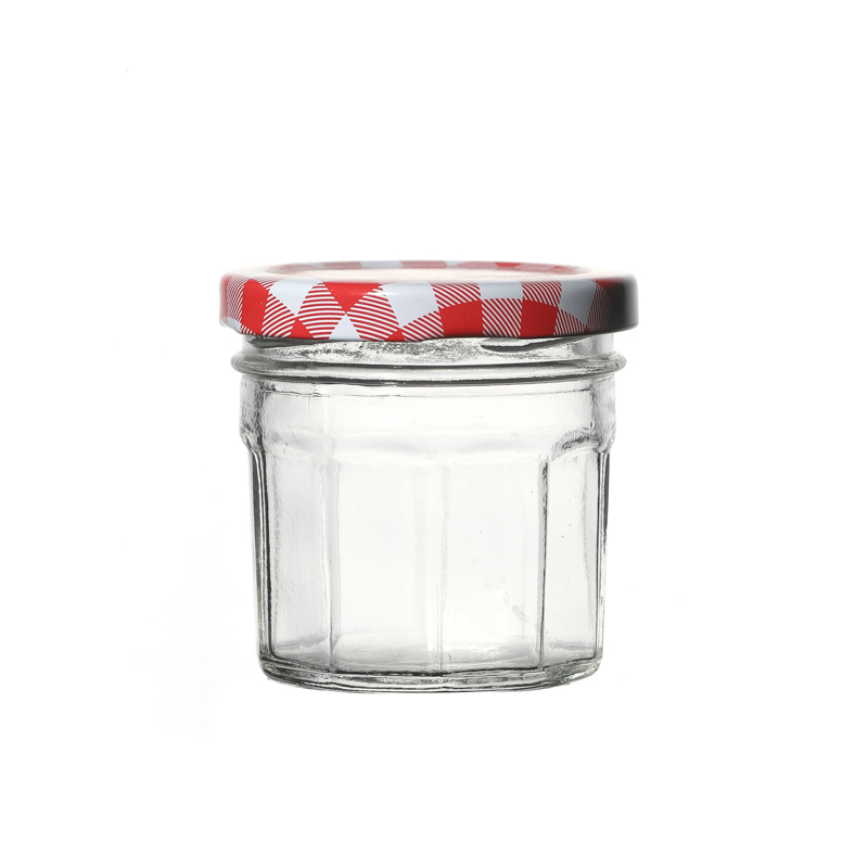 Hot Sale Factory Direct Sale Customize Clear Empty Food Glass Jars and Bottles with Caps 50ml 150ml