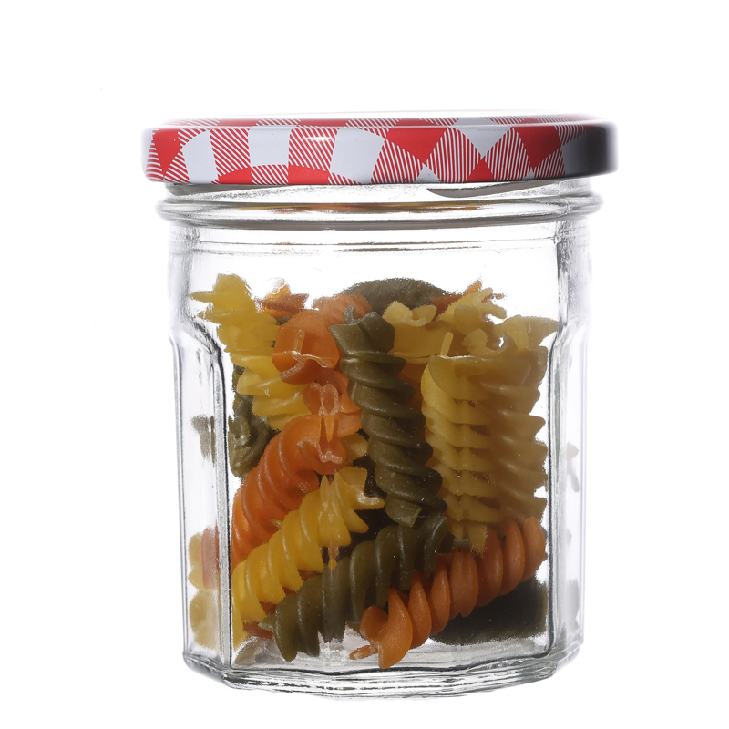 Hot Sale Factory Direct Sale Customize Clear Empty Food Glass Jars and Bottles with Caps 50ml 150ml