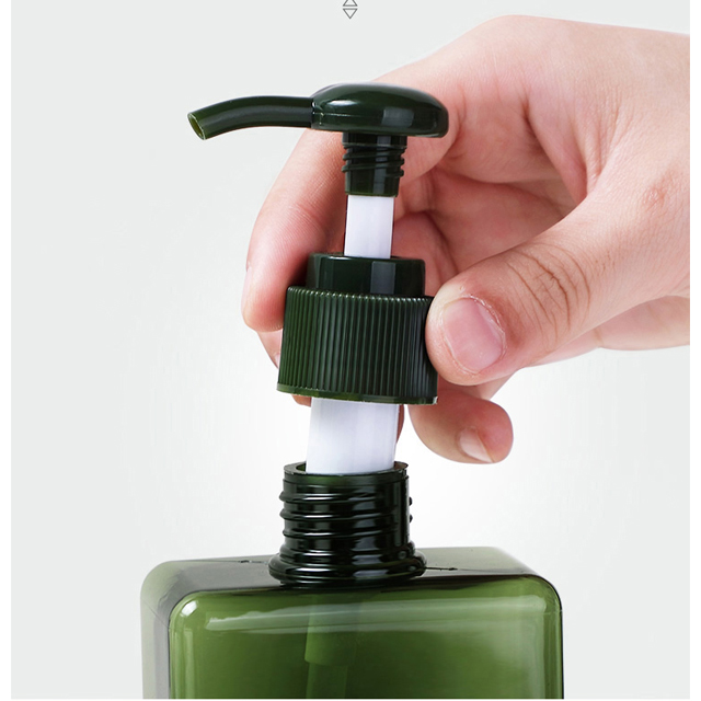 Hot Sale Fancy Plastic Lotion Bottles With Screen Printing