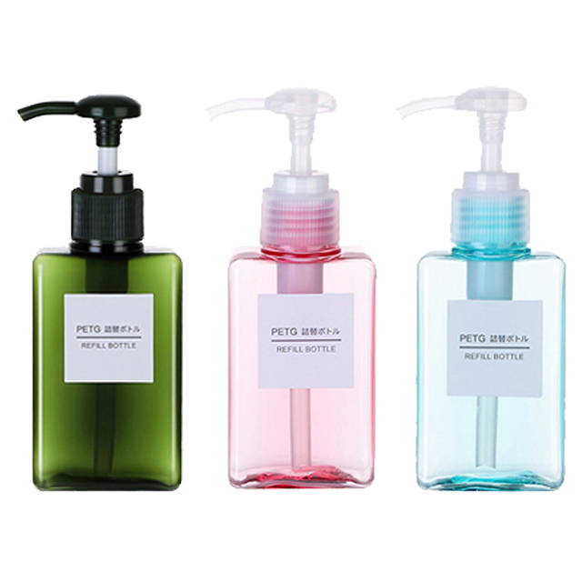 Hot Sale Fancy Plastic Lotion Bottles With Screen Printing