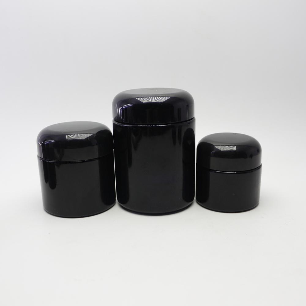 Hot Sale Fancy Violet Glass Cosmetic Lotion Bottle Pump For Sale UV-001RL