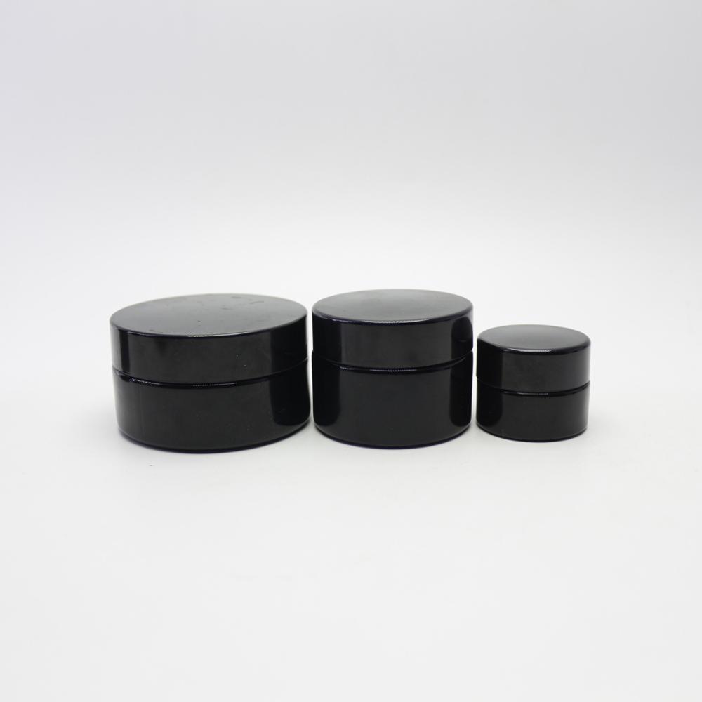 Hot Sale Fancy Violet Glass Cosmetic Lotion Bottle Pump For Sale UV-001RL