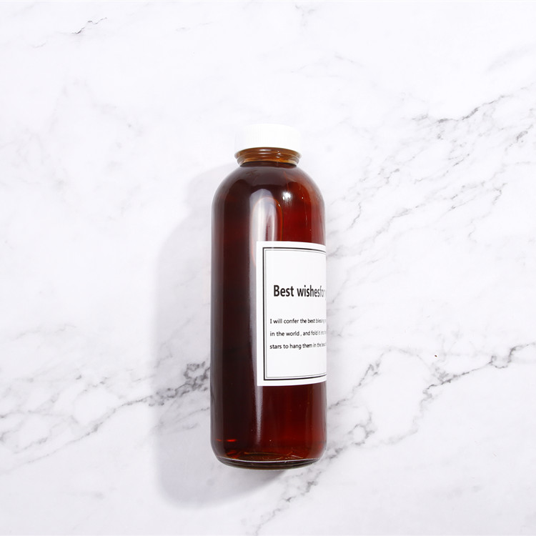 Hot Sale Glass Bottle With Label Beverage Juice Kombucha Bottles 500ml