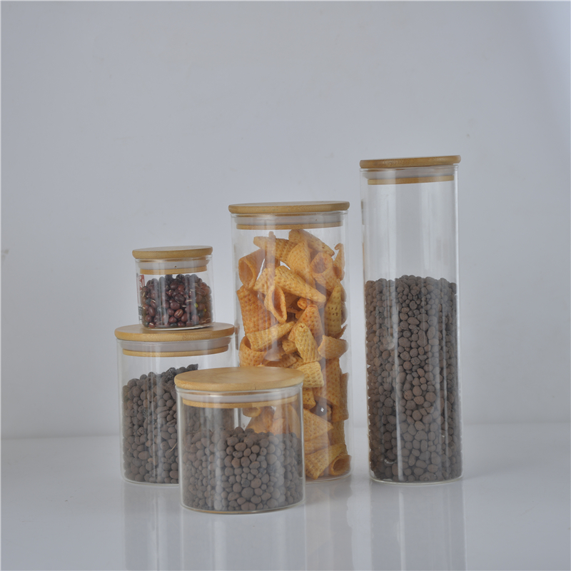 Hot Sale Glass Storage Jar 250 Ml Glass Bottles And Jars Small Jars With Lids Glass