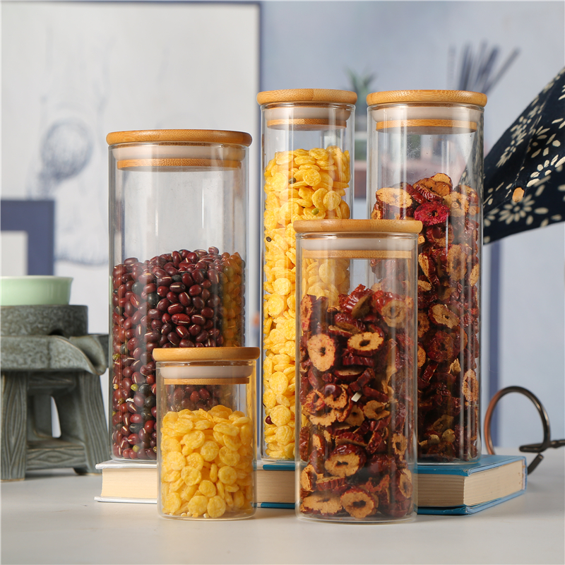 Hot Sale Glass Storage Jar 250 Ml Glass Bottles And Jars Small Jars With Lids Glass