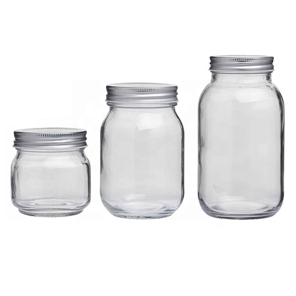 Hot Sale Large 1000ml 32oz Regular Mouth Food Container Container Glass Mason Jars