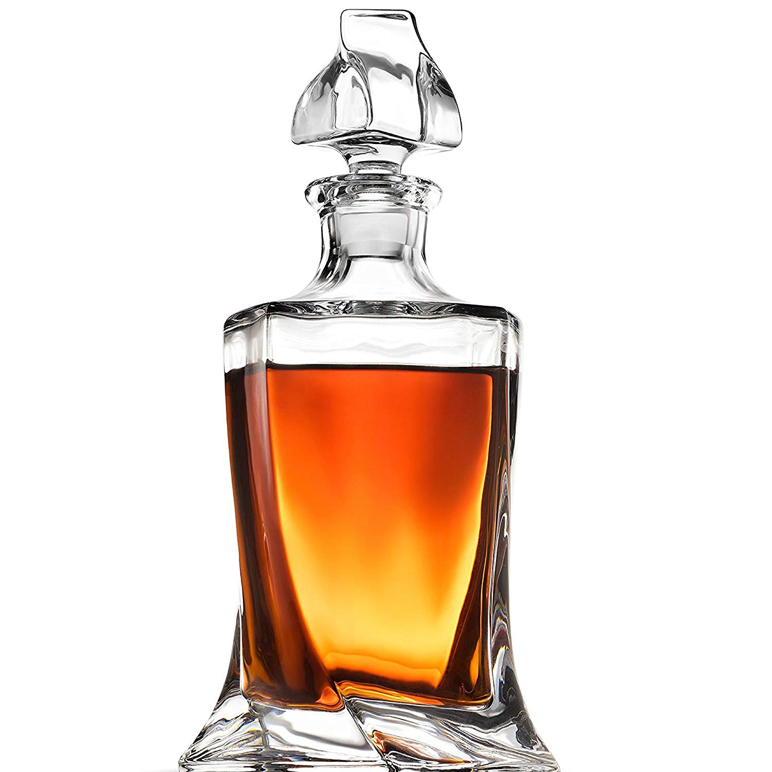Hot Sale Liquor Whiskey Decanter Set Elegant Whiskey Decanter And 6 Exquisite Cocktail Glasses