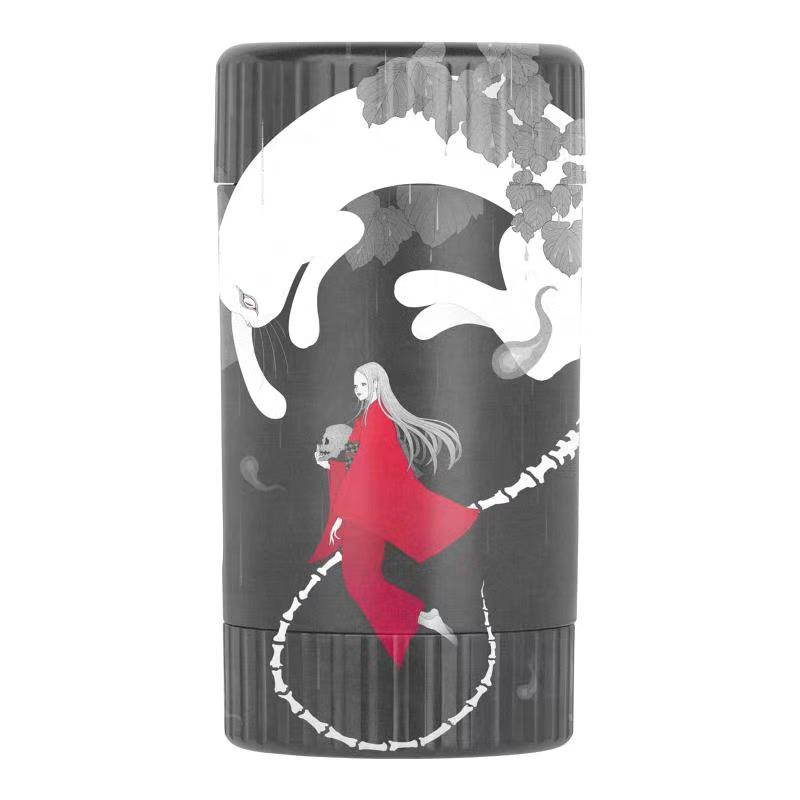 Hot Sale Long Endurance of light Air Tight Storage Led Magnifying Glass Weed Jar Herb Stash Container MAG Jar