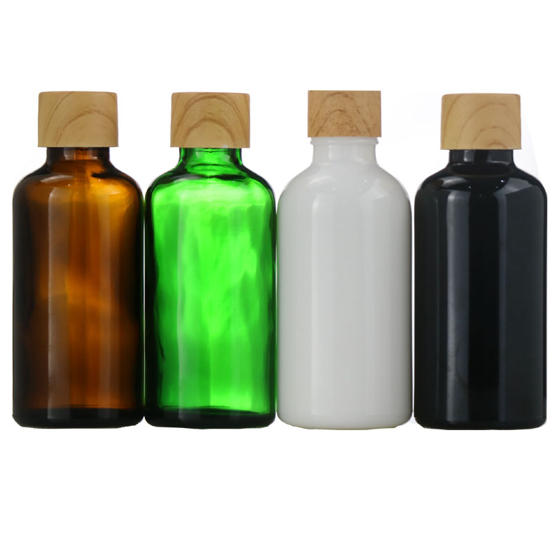 Hot Sale Luxury 10Ml 50Ml Cosmetic Amber Glass Essential Oil Bottle With Dropper