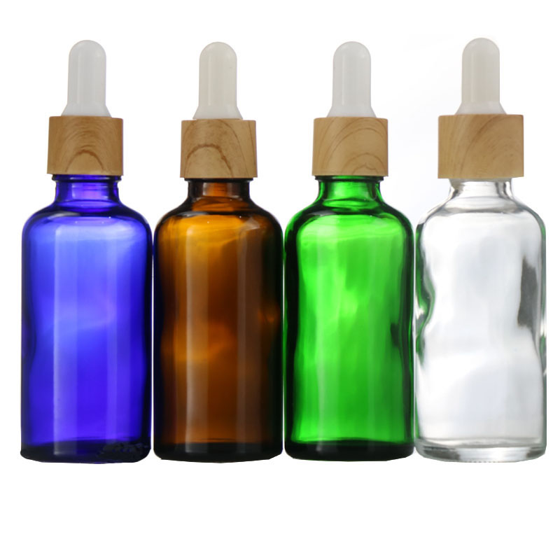 Hot Sale Luxury 10Ml 50Ml Cosmetic Amber Glass Essential Oil Bottle With Dropper