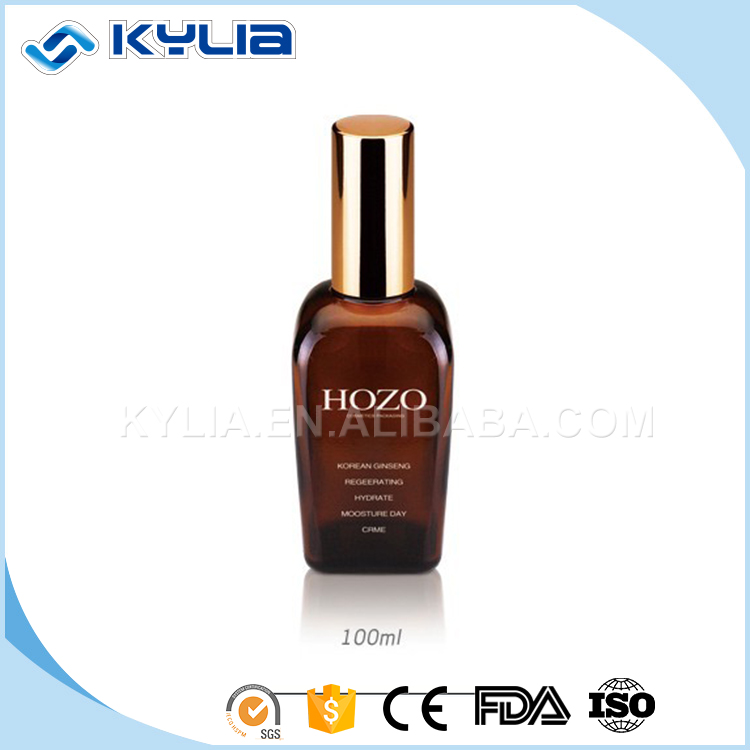 Hot Sale Luxury Dropper 10ml 15ml Cosmetic Amber Glass Essential Oil Bottle With Dropper