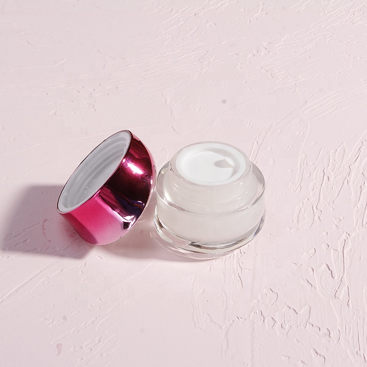 Hot Sale Luxury Glass Cosmetic Sets Glass Lotion Bottle Face Cream Jar Eye Cream Jar For Skin Jar