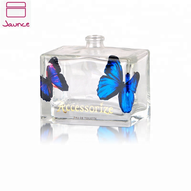 Hot Sale Luxury cosmetic Pump Spray Coated Glass Perfume Bottle 15ml 30ml 50ml