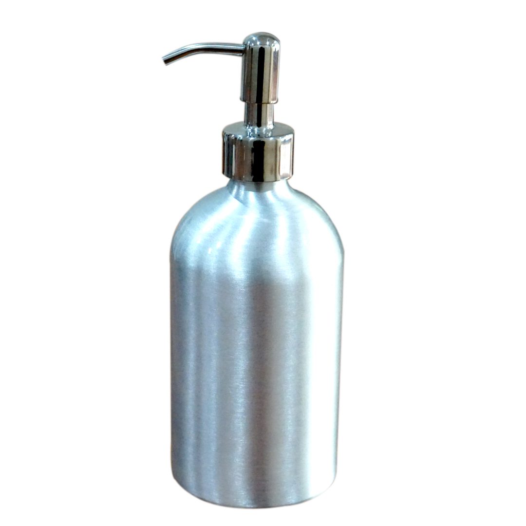 Hot Sale Metal Aluminum Bottle 500ml Cosmetic Bottles Shampoo Bottles