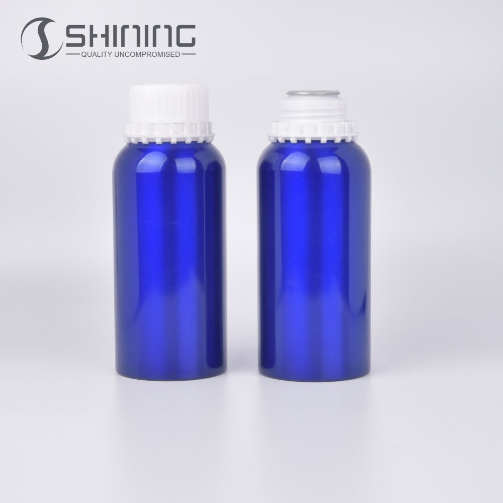 Hot Sale Perfume Olive Aluminum Bottles High Quality Screw Cap Aluminium Bottle For Essential Oil