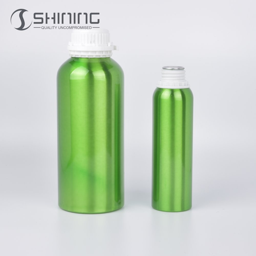 Hot Sale Perfume Olive Aluminum Bottles High Quality Screw Cap Aluminium Bottle For Essential Oil