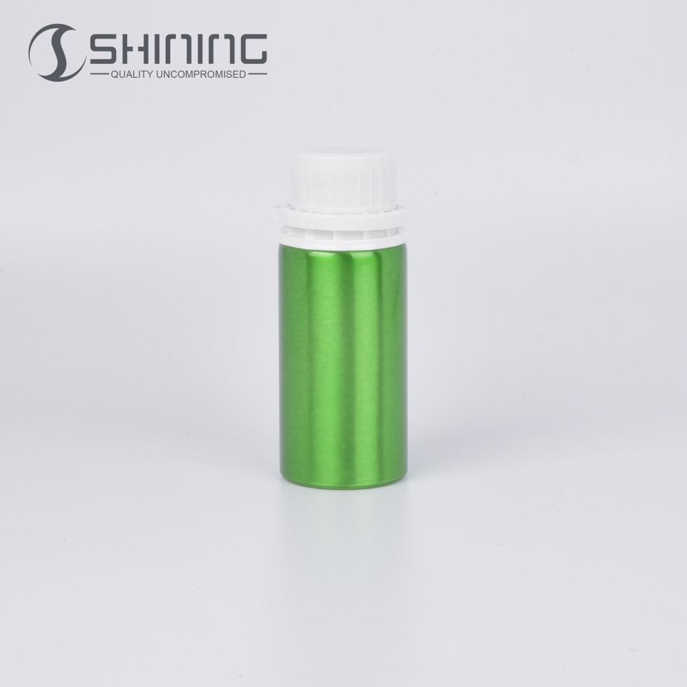 Hot Sale Perfume Olive Aluminum Bottles High Quality Screw Cap Aluminium Bottle For Essential Oil