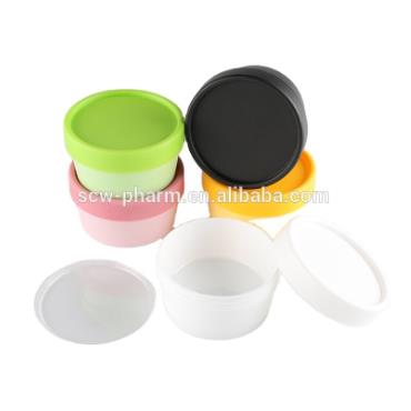 Hot Sale Plastic PP Skin Care Cream Jar with Lid