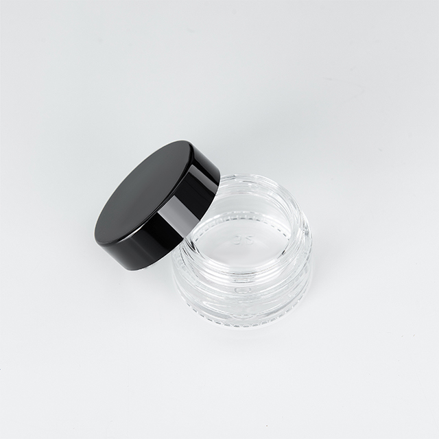 Hot Sale Primary Black 5Ml 10Ml 15Ml 30Ml 50Ml 60Ml 80Ml 100Ml 150Ml Tin Container Black Candle Aluminum Jar For Cosmetic Cream