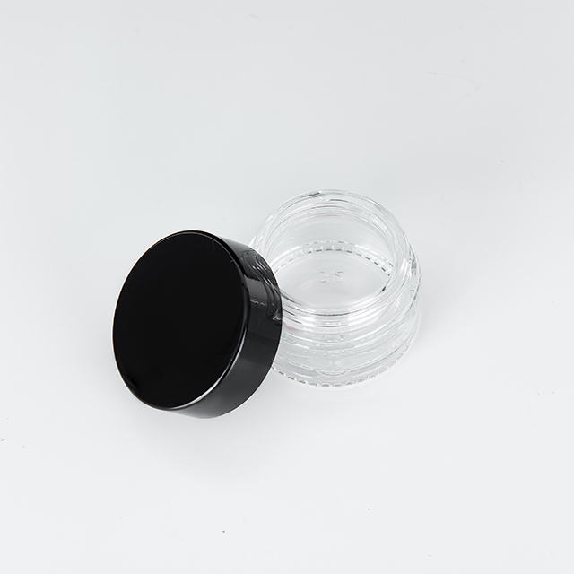 Hot Sale Primary Black 5Ml 10Ml 15Ml 30Ml 50Ml 60Ml 80Ml 100Ml 150Ml Tin Container Black Candle Aluminum Jar For Cosmetic Cream