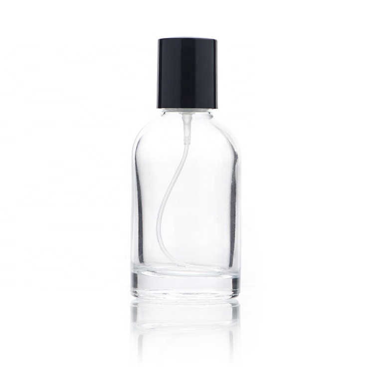 Hot Sale Round 50ml 100ml Bottle Perfume Glass Perfume Empty Bottles